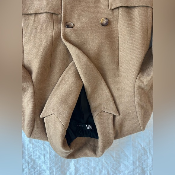 Brand new camel Zara wool coat - Picture 3 of 5